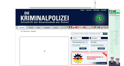 Desktop Screenshot of kriminalpolizei.de