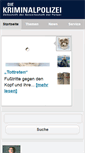 Mobile Screenshot of kriminalpolizei.de